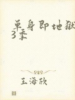 单身即地狱 第3季