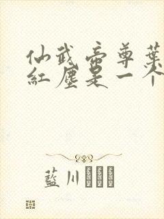 仙武帝尊叶辰和红尘是一个人么