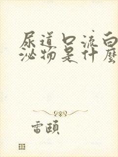 尿道口流白色分泌物是什么原因