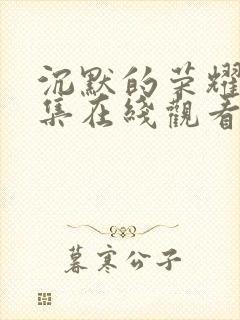 沉默的荣耀34集在线观看