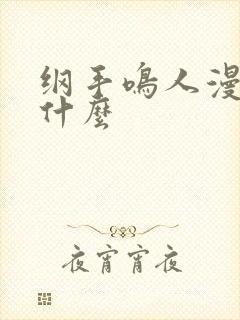纲手鸣人漫画叫什么