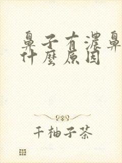 鼻子有浓鼻涕是什么原因