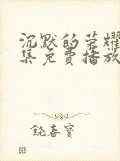 沉默的荣耀32集免费播放