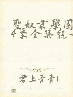 圣奴隶学园1—4季全集观看封面