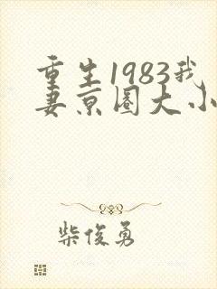 重生1983我妻京圈大小姐