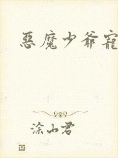 恶魔少爷宠上天