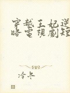 穿越王妃逆袭攻略电视剧短剧观看