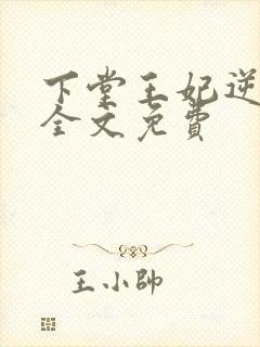 下堂王妃逆袭记全文免费
