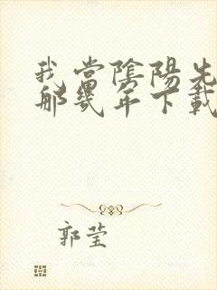 我当阴阳先生的那几年下载