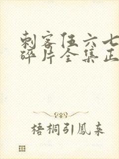 刺客伍六七记忆碎片全集正版