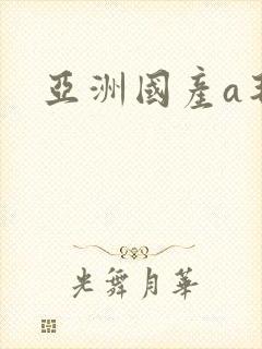 亚洲国产a毛片封面