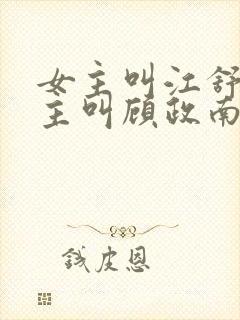 女主叫江舒棠男主叫顾政南的小说