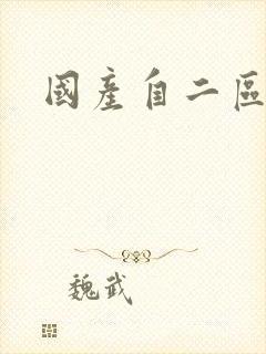 国产自二区久久