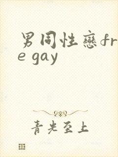 男同性恋free gay