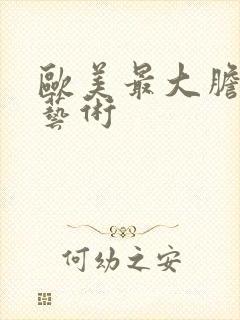 欧美最大胆裸体艺术