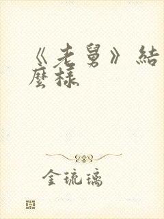 《老舅》结局怎么样