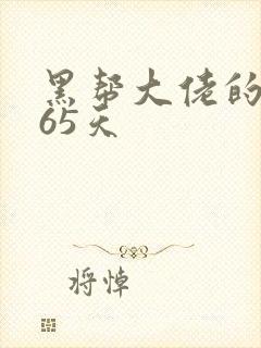 黑帮大佬的第365天