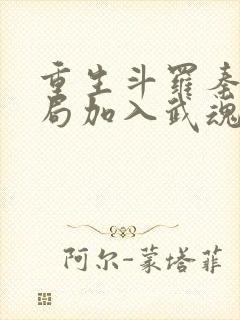 重生斗罗秦明开局加入武魂殿