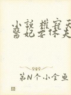 小说 权宠天下医妃要休夫