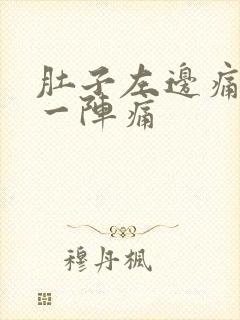 肚子左边痛一阵一阵痛