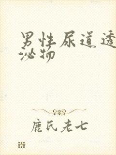 男性尿道透明分泌物