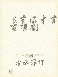 《有你才有家》电视剧