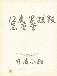 12岁男孩叛逆怎么管