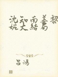 沈知南姜黎周婉婉大结局封面