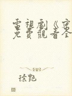 电视剧《密战》免费观看全集