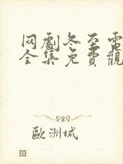 网剧冬至电视剧全集免费观看