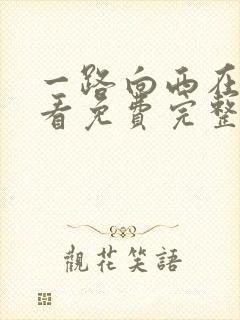 一路向西在线观看免费完整版国语电影