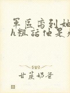 军区脔到她哭hh粗话他是疯批