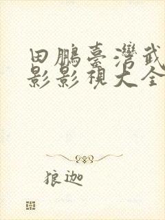 田鹏台湾武侠电影影视大全