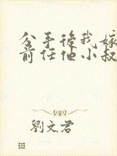 分手后我嫁给了前任他小叔小说