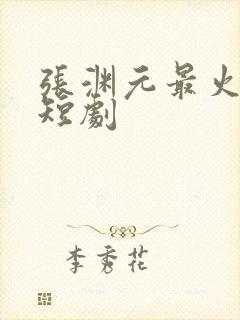 张渊元最火十部短剧