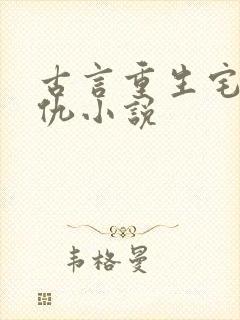 古言重生宅斗复仇小说