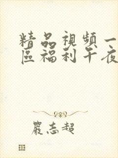 精品视频一区二区福利午夜