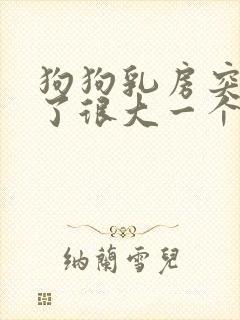 狗狗乳房突然长了很大一个瘤怎么治疗