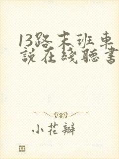 13路末班车小说在线听书