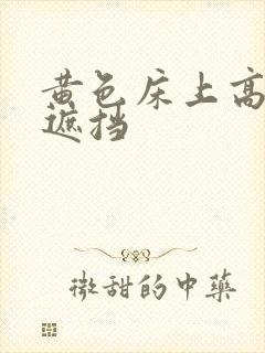 黄色床上高清无遮挡