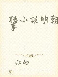 听小说明朝那些事