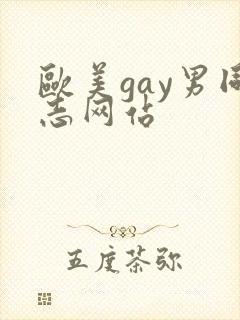 欧美gay男同志网站