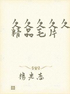 久久久久久国产精品毛片