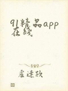 91精品app在线