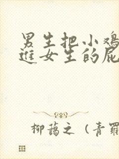 男生把小鸡鸡插进女生的屁股眼里