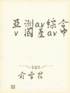 亚洲av综合aⅴ国产av中文