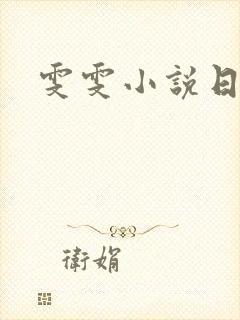 雯雯小说日记封面