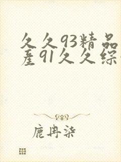 久久93精品国产91久久综合