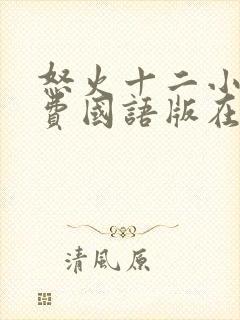 怒火十二小时免费国语版在线播放