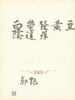 白带发黄豆腐渣阴道痒